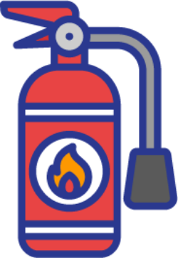 消火器のイラスト
