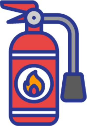 消火器のイラスト
